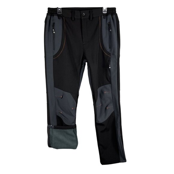 Gash Hao Mens 32x32 Outdoor Hiking Pants Fleece Lining Water-Resistant Softshell - Picture 8 of 16